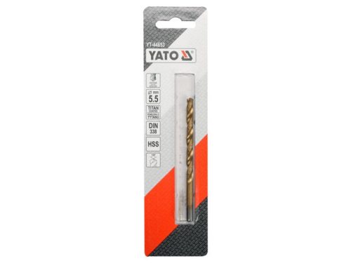 YATO Csigafúró 5,5 x 86/52 mm HSS-TiN