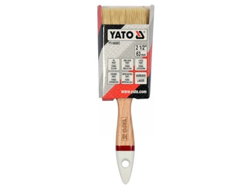 YATO Ecset fa nyéllel 2,5 " kevert sörte
