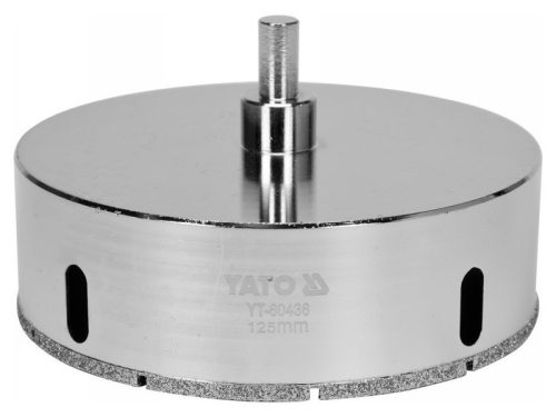 YATO Gyémánt körkivágó 125 mm vizes/száraz