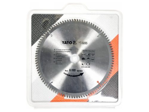 YATO Fűrésztárcsa alumíniumhoz 250 x 30 x 2,2 mm / 100T