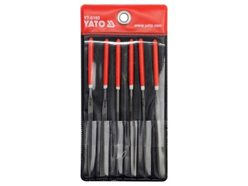 YATO Tűreszelő készlet 6 részes 3,0 x 140 mm