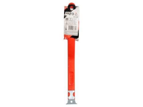 YATO Drótkefe inox kaparóval 3 soros 340 mm
