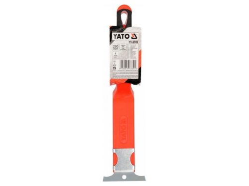 YATO Drótkefe inox kaparóval 4 soros 260 mm