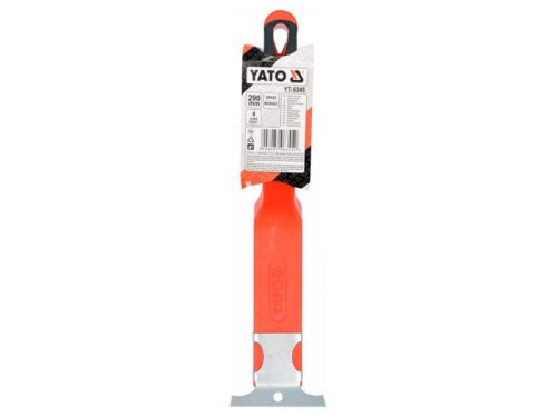 YATO Drótkefe réz kaparóval 4 soros 290 mm
