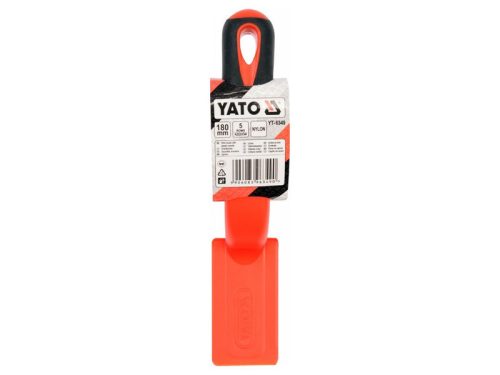 YATO Drótkefe 5 soros műanyag nyéllel nylon 180 mm