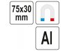 YATO Puha satu szorítópofa 75 x 30 mm (2 db)