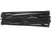 YATO Kioldható kábelkötegelő 7,6 x 450 mm fekete (100 db)