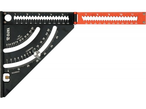 YATO Talpas derékszög vonalzó 290 x 185 mm alumínium