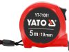 YATO Mérőszalag 5 m x 19 mm