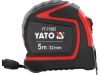 YATO Mérőszalag 5 m x 32 mm gumírozott