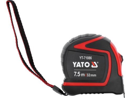 YATO Mérőszalag 7,5 m x 25 mm gumírozott