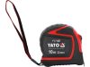 YATO Mérőszalag 10 m x 25 mm gumírozott