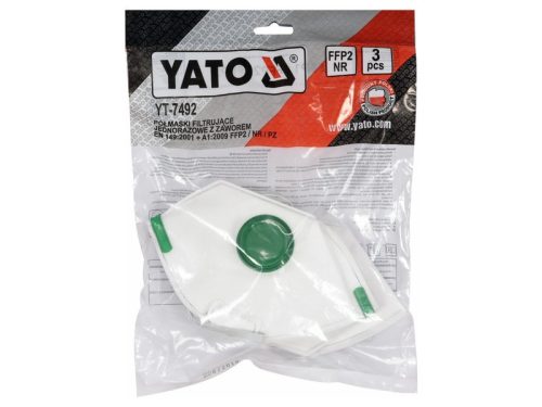 YATO Pormaszk FFP2/PZ NR szelepes (3 db)