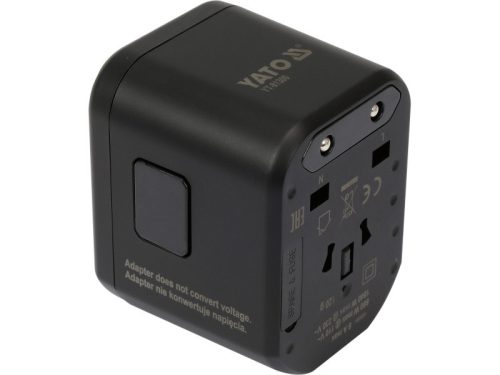 YATO Univerzális hálózati adapter USB, USB-C, 18W