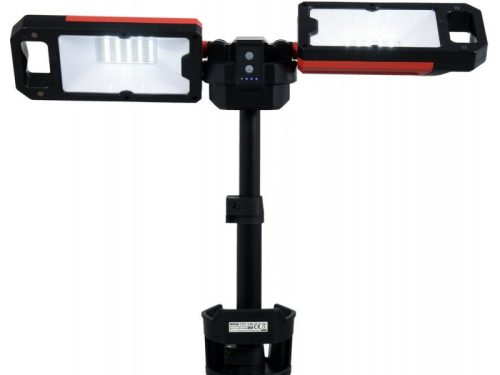 YATO Akkus állványos LED dupla reflektor 5000 lumen