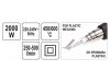 YATO Hőlégfúvó tartozékokkal 450 - 600 °C 2000 W