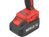 YATO Akkus ütvecsavarozó 1/2" 350 Nm szénkefe nélkül 18 V (2 x 4,0 Ah akku + töltő)