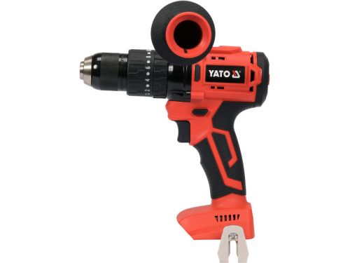YATO Akkus ütvefúró-csavarozó 75 Nm szénkefe nélküli motor 18 V (akku és töltő nélkül)