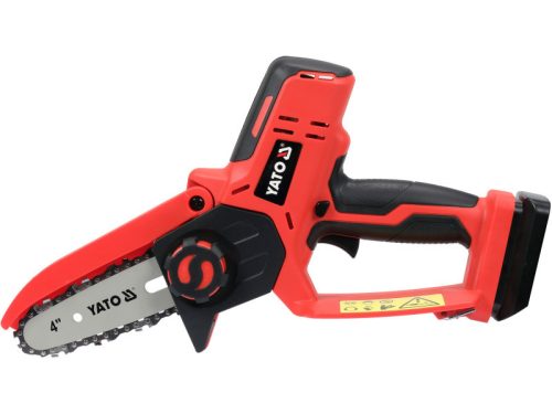 YATO Akkus láncfűrész 100 mm 18 V (akku és töltő nélkül)
