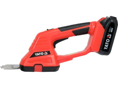 YATO Akkus fűnyíró olló 18 V (1 x 2,0 Ah akku + töltő)