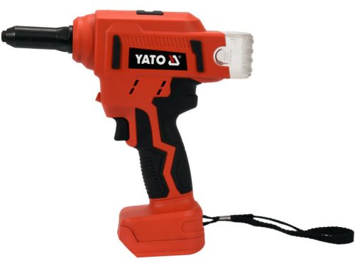 YATO Akkus popszegecshúzó 125 mm 18 V (1 x 3,0 Ah akku + töltő)