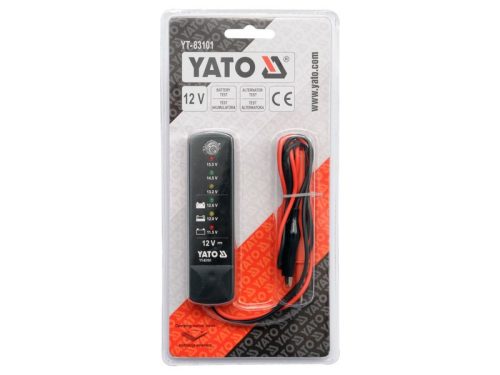 YATO Akkuteszter 12V CCA 150-1400 Ah