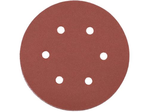 YATO Tépőzáras fíbertárcsa 150 mm / P220 6 lyukas (50 db)