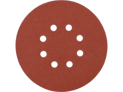 YATO Tépőzáras fíbertárcsa 150 mm / P220 8 lyukas (50 db)