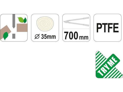 YATO Ágvágó teflon rávágó 700 mm/35 mm