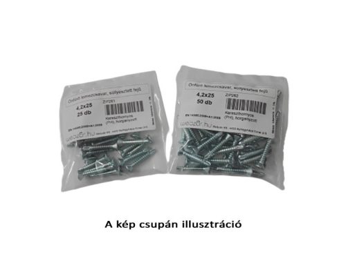 Önfúró lemezcsavar DIN 7504/O sülly.fejű kereszthornyos horganyzott 3,9x32 (25 db)